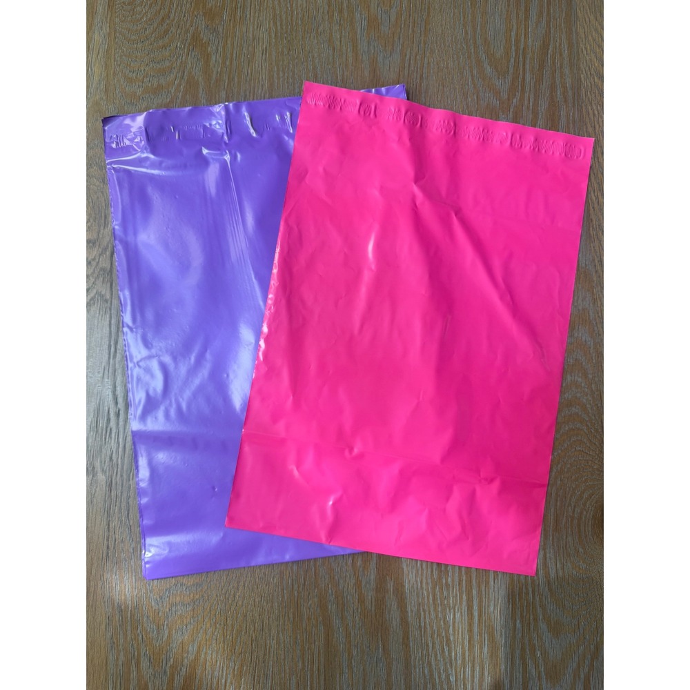 100 count - 10x13 Pink/Purple Poly Mailers